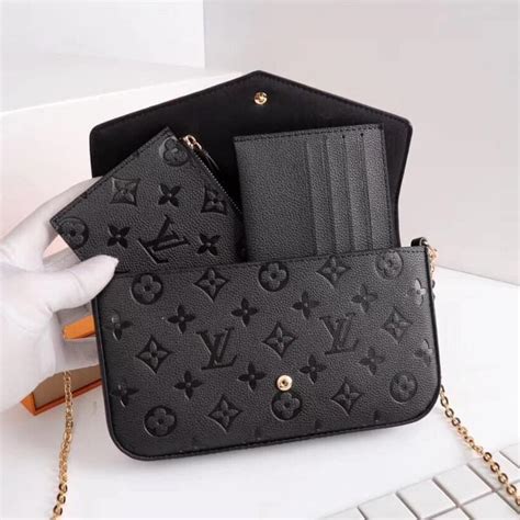 black louis vuitton crossbody|louis vuitton crossbody wallet.